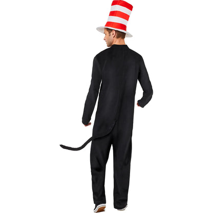 Dr. Seuss The Cat in the Hat Adult Union Suit Costume