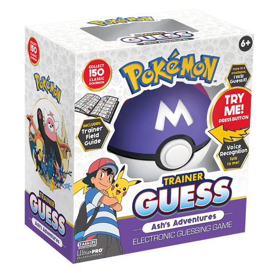 Pokémon Trainer Guess Ash's Adventures electronic guessing game box