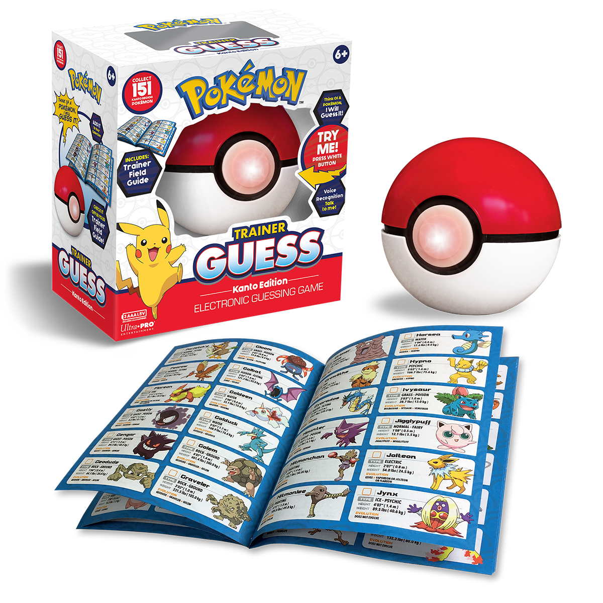 Pokémon Trainer Guess Kanto Electronic Game - Ages 6+