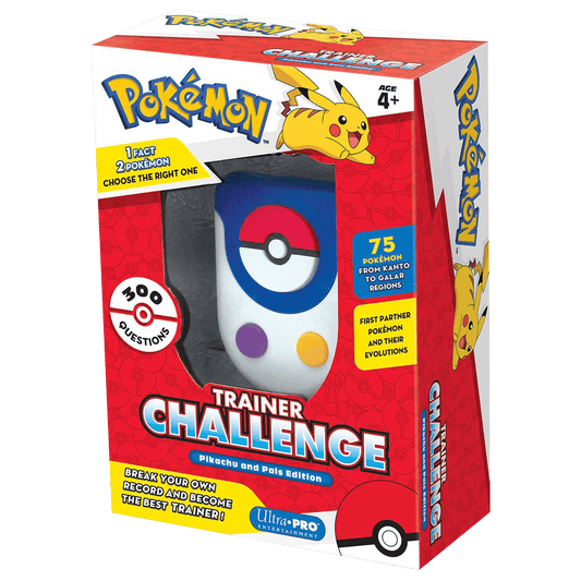Pokémon Trainer Challenge electronic trivia game box, Pikachu and Pals edition