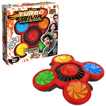 Turbo Trivia Electronic Family Quiz Game - Ages 6+
