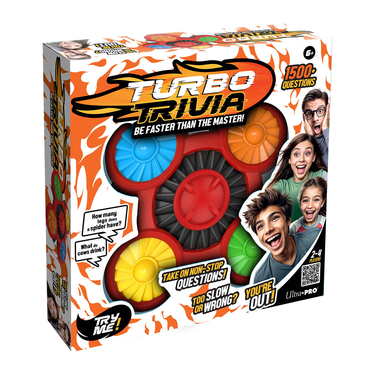 Turbo Trivia Electronic Family Quiz Game - Ages 6+
