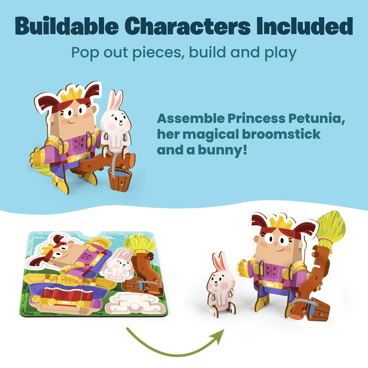 Playper Story Starters Cards, Princess Petunia Edition