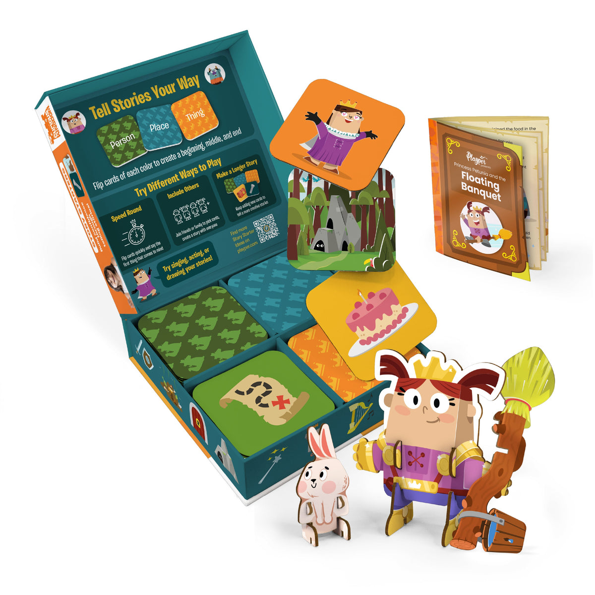 Playper Story Starters Cards, Princess Petunia Edition