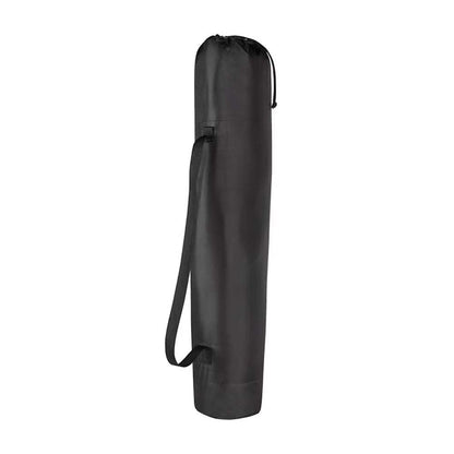 Dark grey carry bag for folding deck chair with shoulder strap