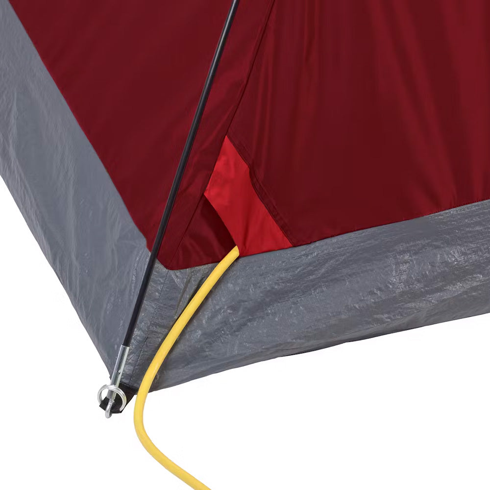 Coleman 4-Person Flatwoods II Dome Camping Tent - 9' x 7' Red