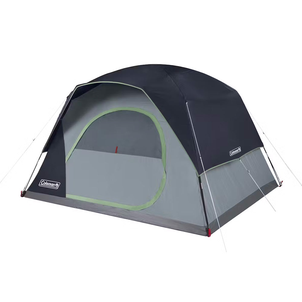 Coleman 6-Person Skydome Camping Tent - 10 x 8.5 ft, Blue Nights