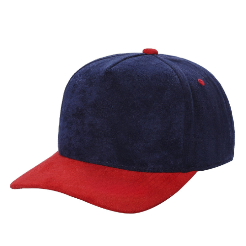5-Panel Suede Snapback Cap | 29 Colors & Two-Tone Options - Niksstuff