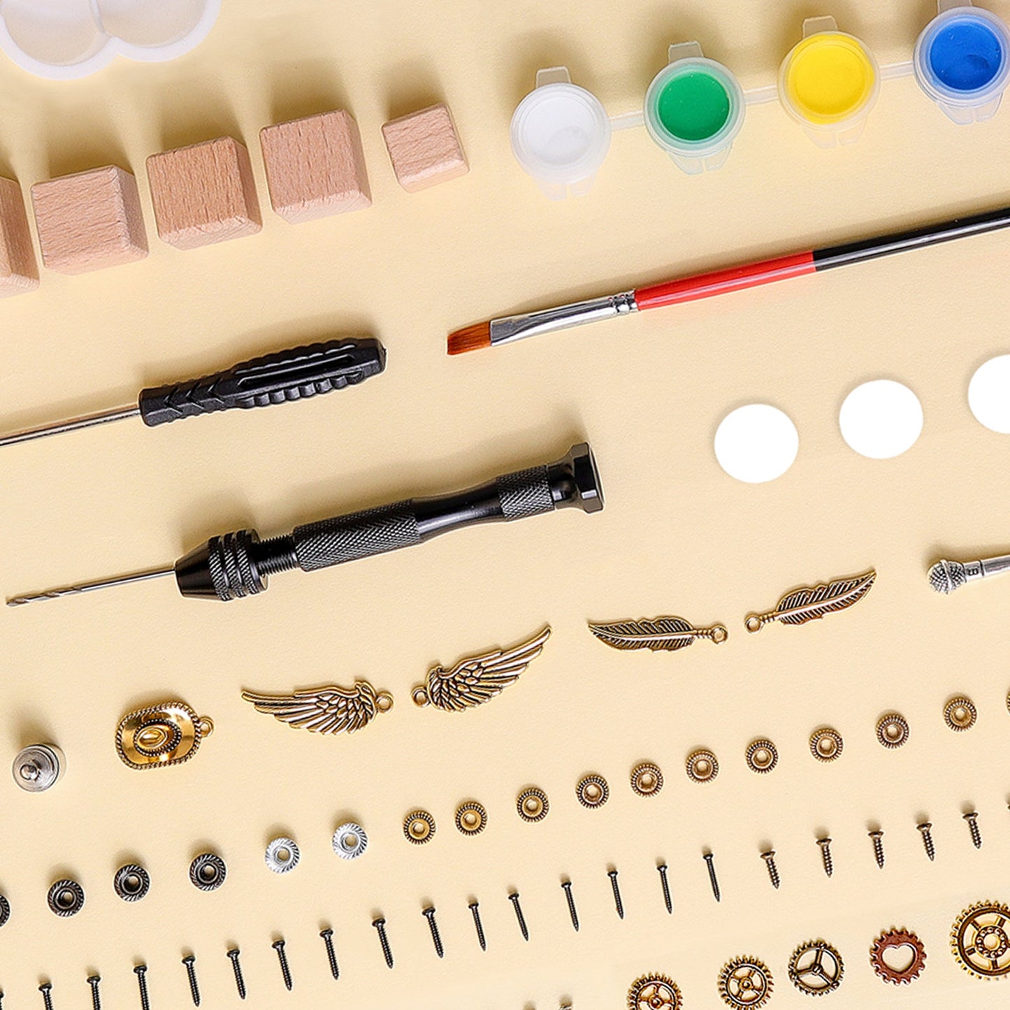 DIY Timber Train Kit | Wooden Train with LED Light & Paint - Niksstuff