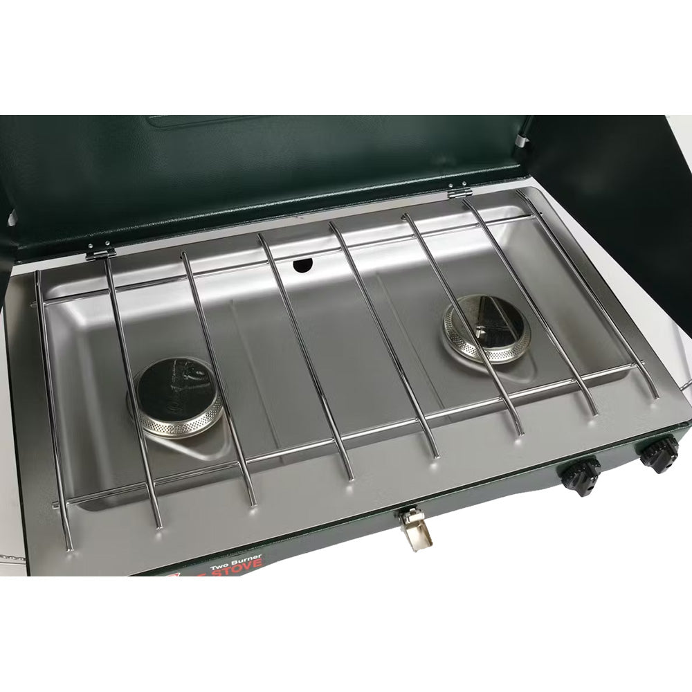 Coleman Classic 2-Burner Propane Camping Stove - 20,000 BTU