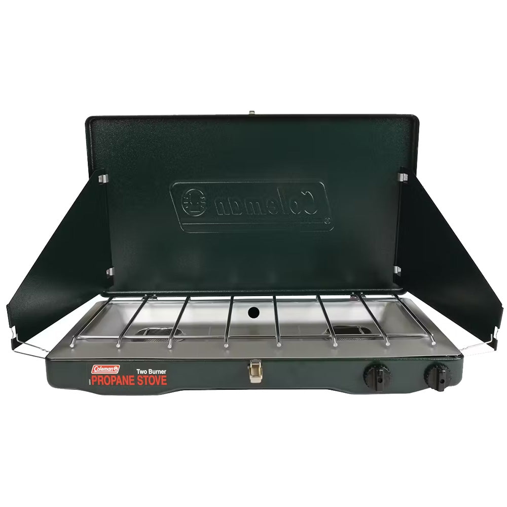 Coleman Classic 2-Burner Propane Camping Stove - 20,000 BTU