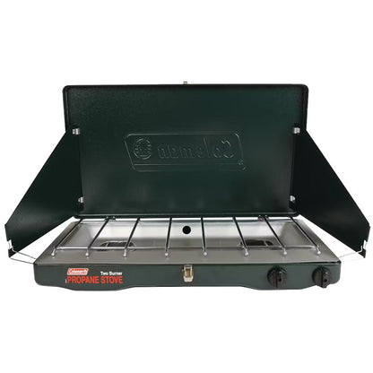 Coleman Classic 2-Burner Propane Camping Stove - 20,000 BTU