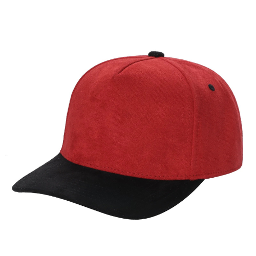 5-Panel Suede Snapback Cap | 29 Colors & Two-Tone Options - Niksstuff