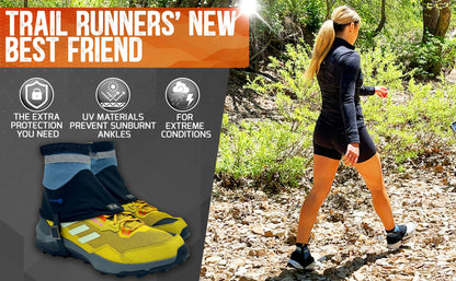 Pike Trail Low Cut Running Thru-Hiker Gaiters
