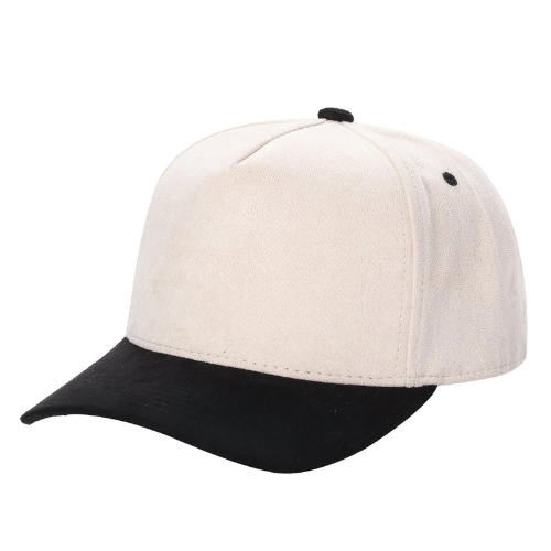 5-Panel Suede Snapback Cap | 29 Colors & Two-Tone Options - Niksstuff