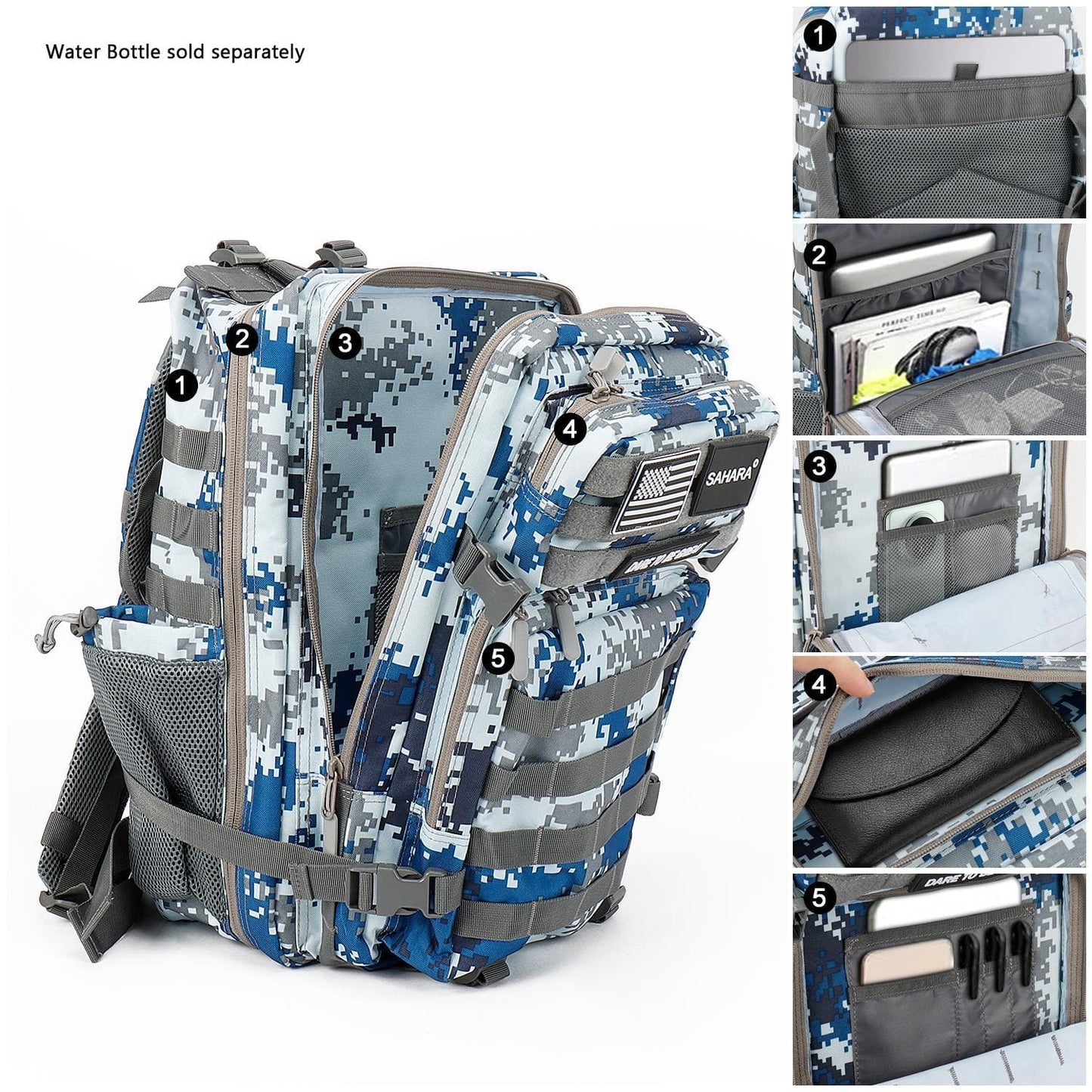 Raider Series Tactical Laptop Backpack | Fits 11"–17.3" | Military-Grade | 6 Colors