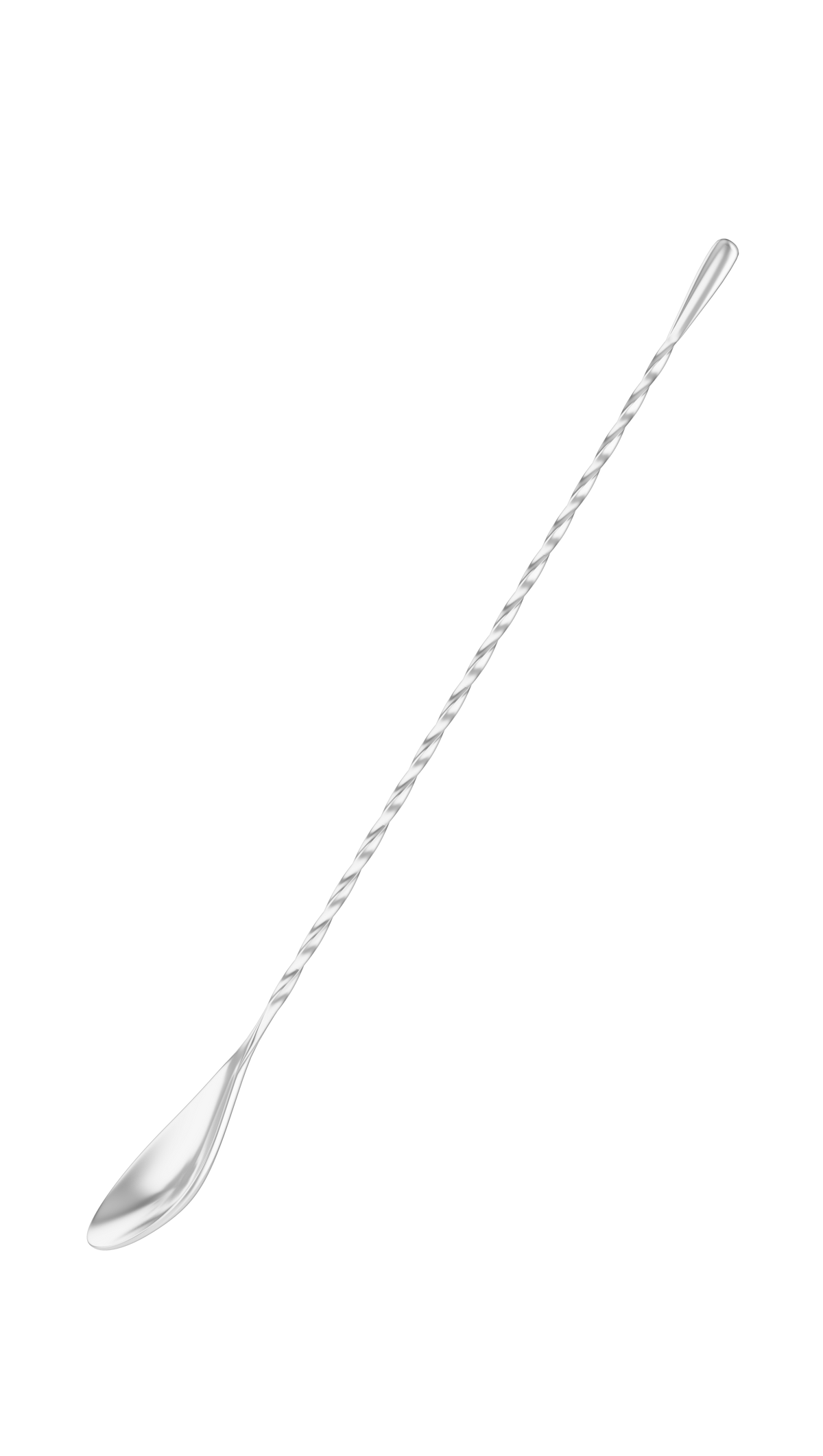Cocktailier 12" Bar Spoon – Left Twist Stainless Steel (Left-Handed)