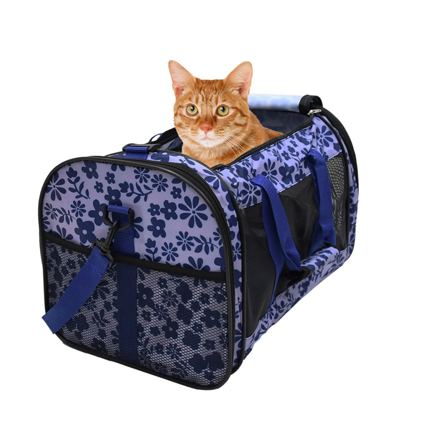 GOOPAWS Soft-Sided Airline-Approved Pet Carrier | Dog & Cat | 19" x 11" x 11"