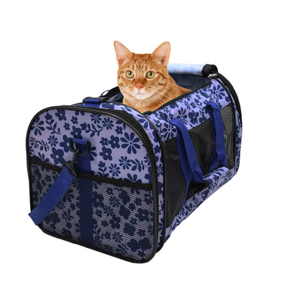 GOOPAWS Soft-Sided Airline-Approved Pet Carrier | Dog & Cat | 19" x 11" x 11"