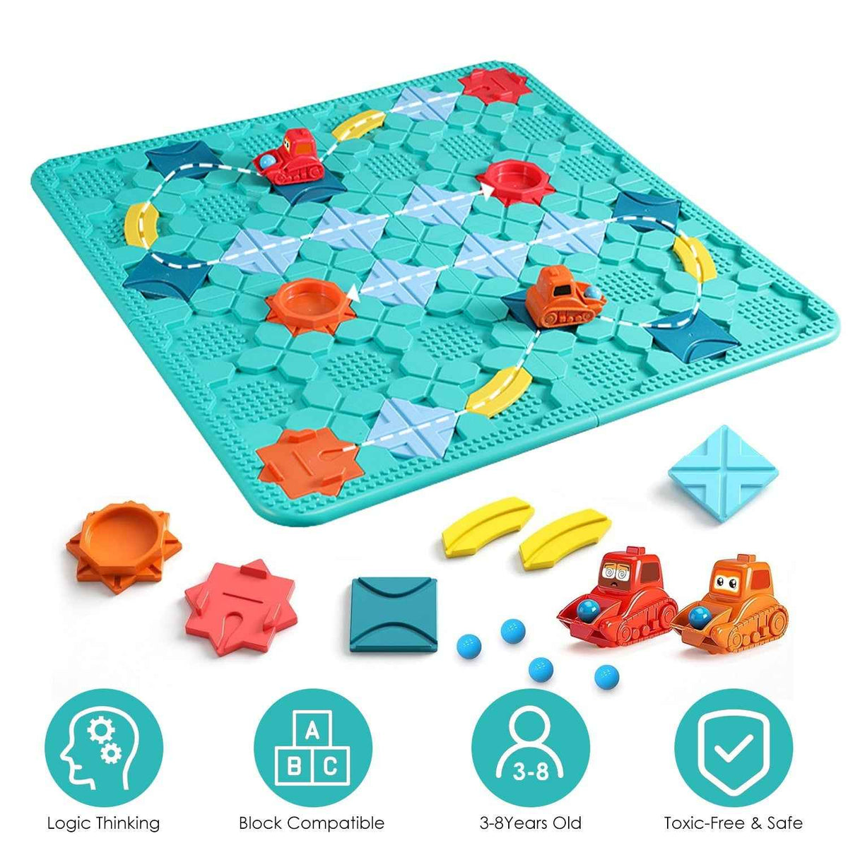 Kids Logical Road Builder Toy