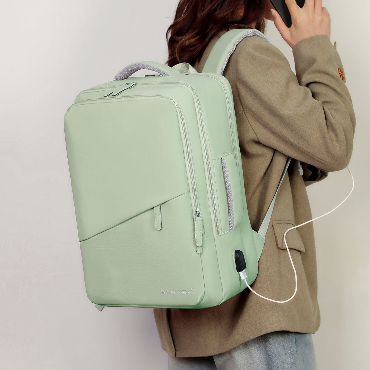 Sahara Voyager Travel Max Laptop Backpack | USB Charging | Fits up to 16" | 4 Colors