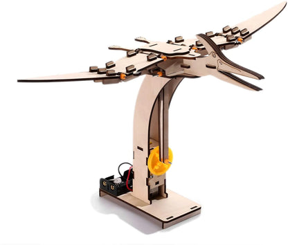 Pterosaur DIY Electric STEM Assembly Kit — 82 Pieces by Texas Toy Distribution - Niksstuff