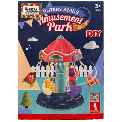 Rotary Swing Carnival Toy with Lights and Music