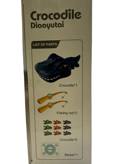 Magnetic Crocodile Fishing Game with Water Suspension Plate