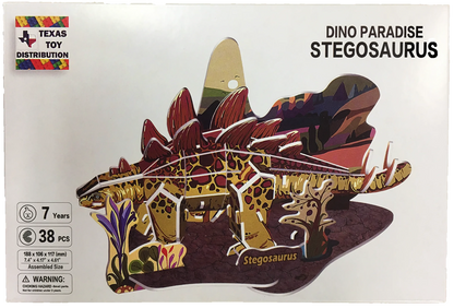 3D Dinosaur Foam Puzzle | EPS Foam | 6 Styles | T-Rex, Triceratops, Stegosaurus & More