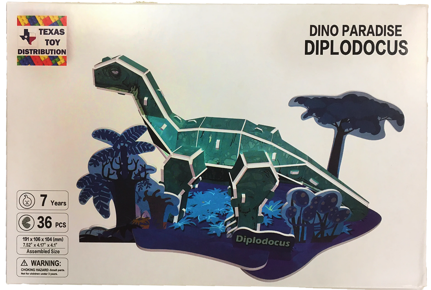 3D Dinosaur Foam Puzzle | EPS Foam | 6 Styles | T-Rex, Triceratops, Stegosaurus & More