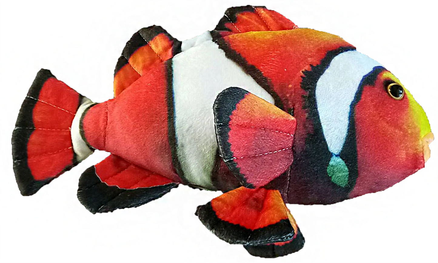 Clownfish Plush Stuffed Animal 12" by Texas Toy Distribution - Niksstuff