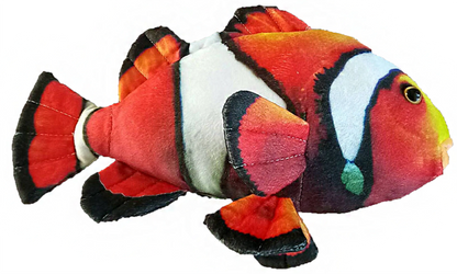Clownfish Plush Stuffed Animal 12" by Texas Toy Distribution - Niksstuff