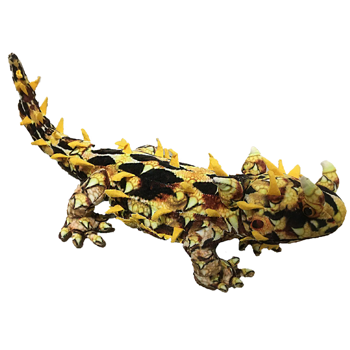 Horned Lizard Plush Stuffed Animal | 21.65" | Spiky Realistic Detail | Desert Wildlife Toy