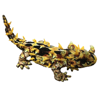 Horned Lizard Plush Stuffed Animal | 21.65" | Spiky Realistic Detail | Desert Wildlife Toy