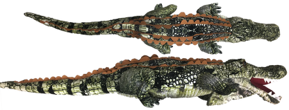 Crocodile Plush Hand Puppet | 40"+ | Felt Puppet Mouth | Giant Reptile Stuffed Animal