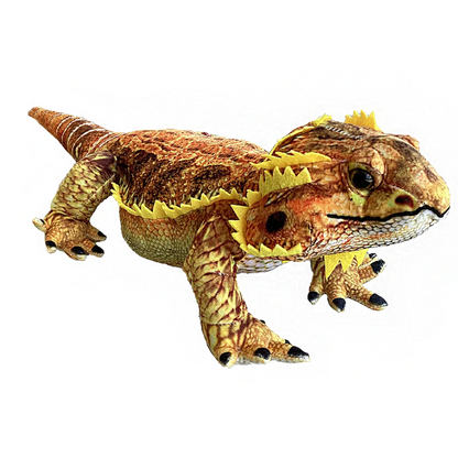 Bearded Dragon Plush Stuffed Animal | 24" | Realistic Reptile Toy