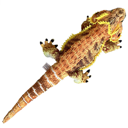 Bearded Dragon Plush Stuffed Animal | 24" | Realistic Reptile Toy