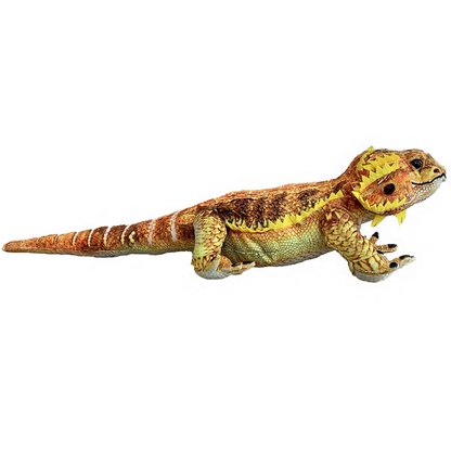 Bearded Dragon Plush Stuffed Animal | 24" | Realistic Reptile Toy