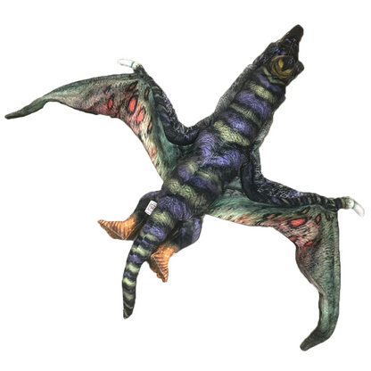 Pterosaur Plush Hand Puppet | 40" Wingspan | Wire-Supported Wings | Dinosaur Puppet Toy