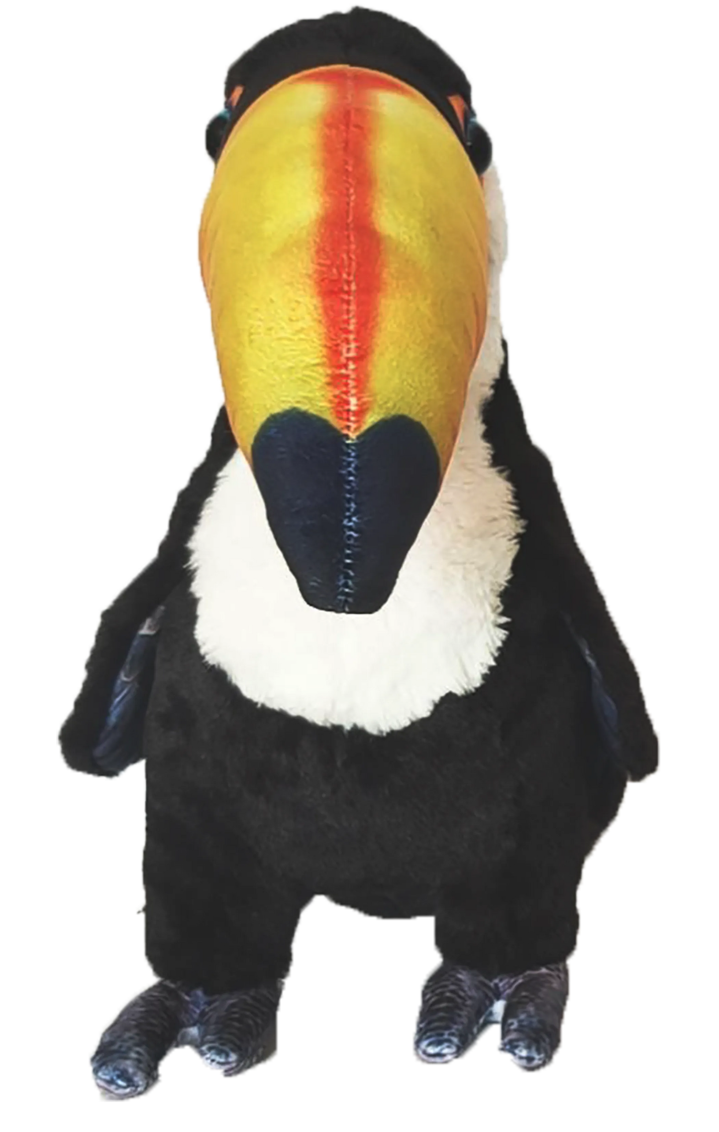 Toucan Plush Stuffed Animal | 12" | Colorful Beak & Feather Detail | Tropical Bird Toy