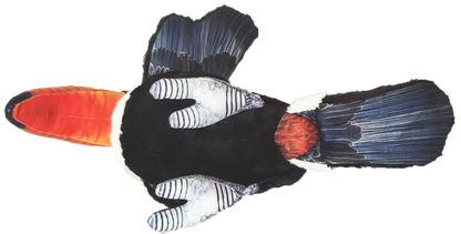 Toucan Plush Stuffed Animal | 12" | Colorful Beak & Feather Detail | Tropical Bird Toy