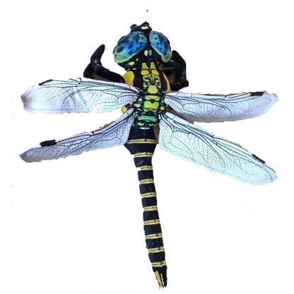 Dragonfly Plush Stuffed Animal | 21.65" | Big Eyes & Detailed Wings | Insect Wildlife Toy