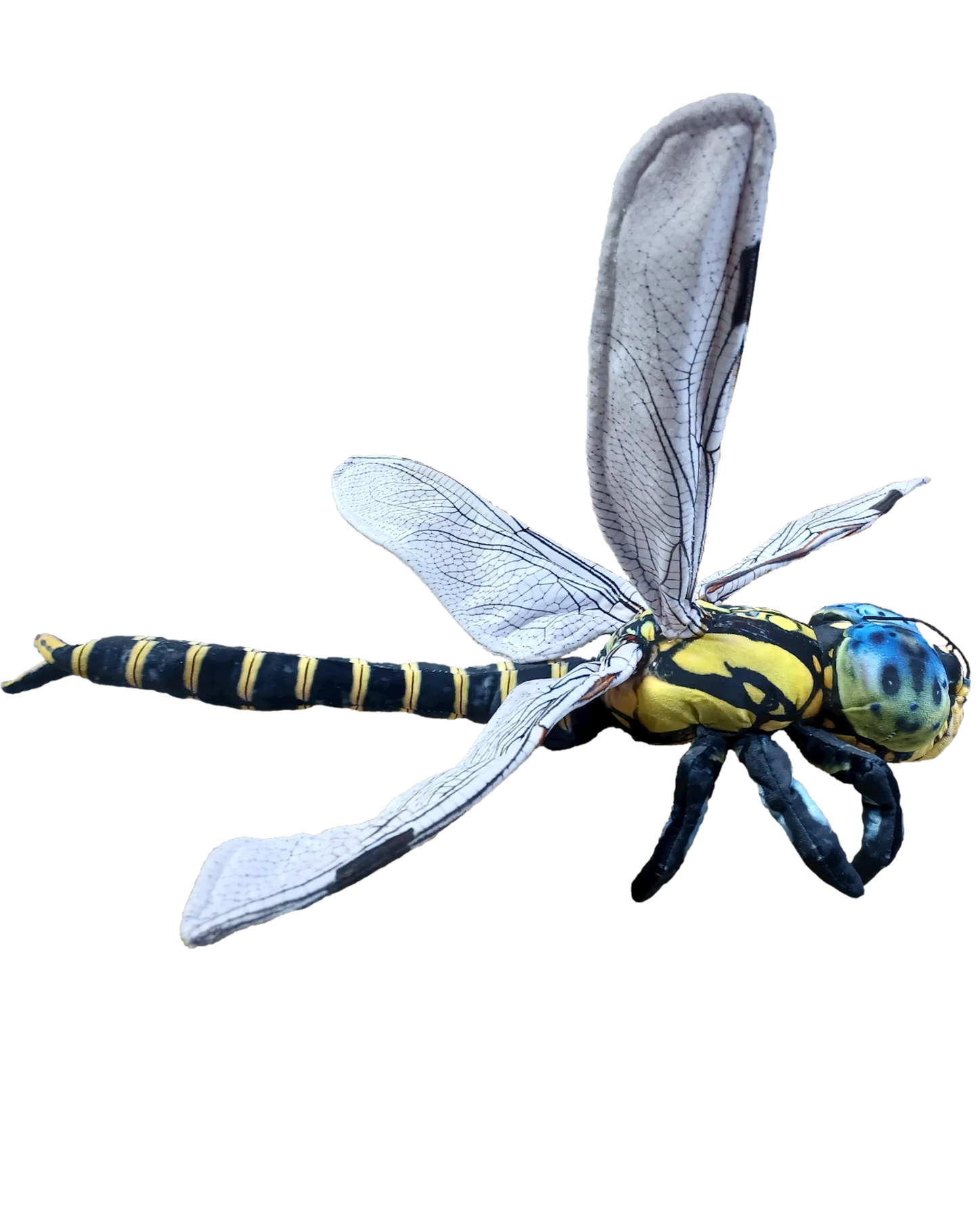 Dragonfly Plush Stuffed Animal | 21.65" | Big Eyes & Detailed Wings | Insect Wildlife Toy