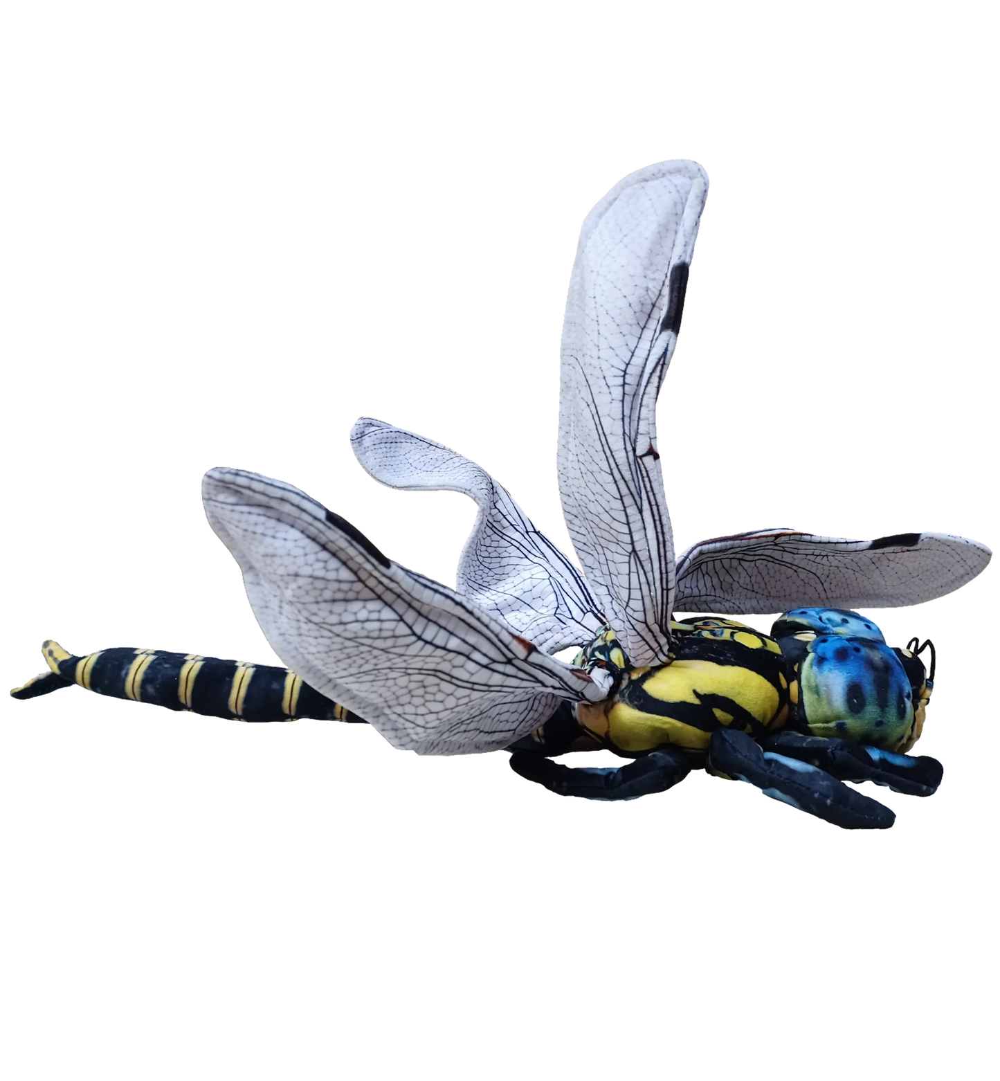 Dragonfly Plush Stuffed Animal | 21.65" | Big Eyes & Detailed Wings | Insect Wildlife Toy