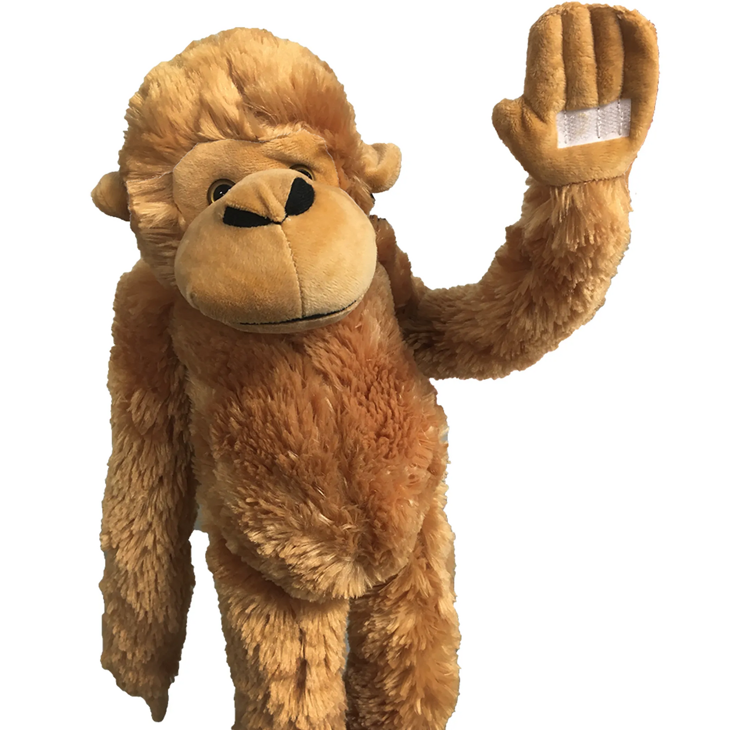 Monkey Plush Stuffed Animal | 24" | Velcro Hands | Long Arms & Legs | Hanging Toy