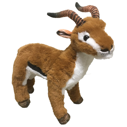 Gazelle Plush Stuffed Animal | 12" | Realistic African Wildlife Toy