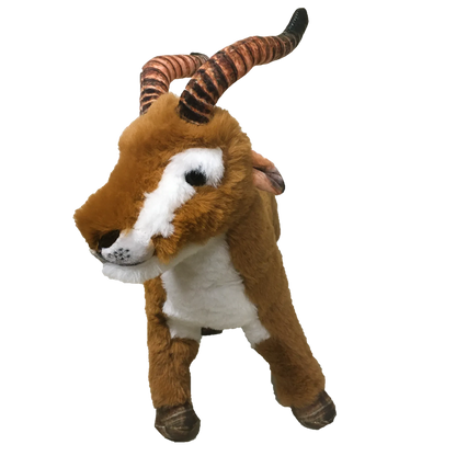 Gazelle Plush Stuffed Animal | 12" | Realistic African Wildlife Toy