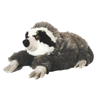 Three-Toed Sloth Plush Stuffed Animal | 15.75" | Dense Hair Texture | Realistic Wildlife Toy