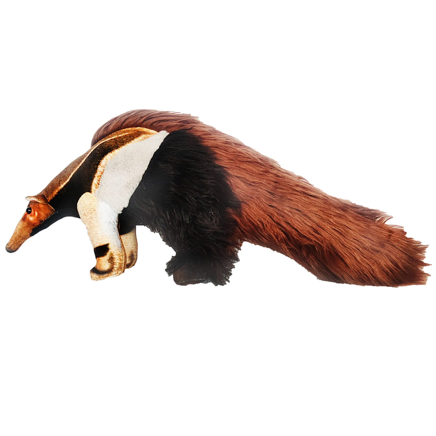 Giant Anteater Plush Stuffed Animal | 21.65" | Realistic Hair & Patterned Fabric