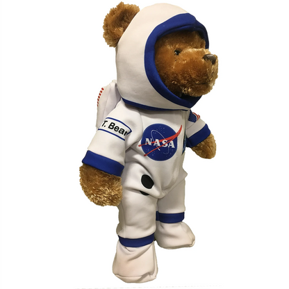 Astronaut Teddy Bear Plush Stuffed Animal | 19" | NASA Suit, Helmet & Life-Support Pack